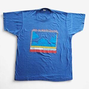 Vintage 1984 Das Awkscht Fescht Macungie Antique Car Festival Graphic T-Shirt XL